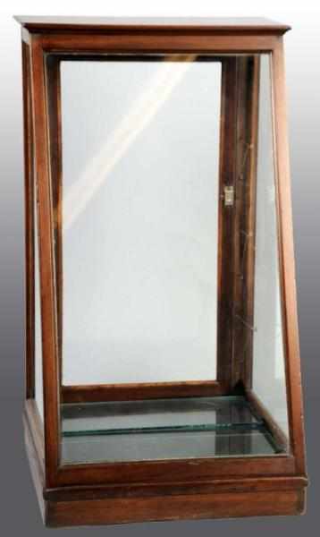 Appraisal: Country Store Counter Display Case Description With slanted front glass