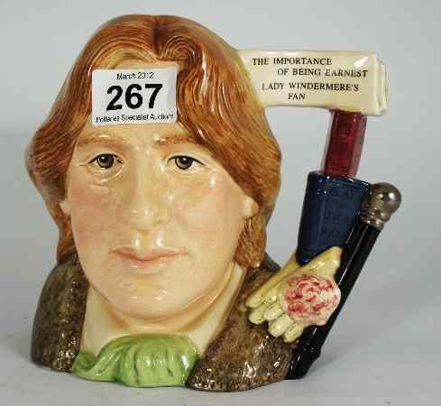 Appraisal: Royal Doulton Large Character Jug Oscar Wilde D Character Jug