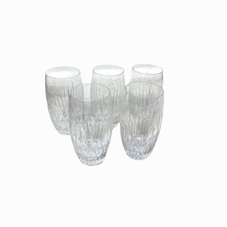 Appraisal: Water Glasses in Baccarat Crystal Water Glasses in Baccarat Crystal