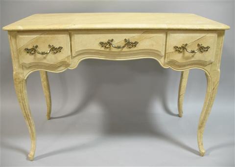 Appraisal: DAVIS CABINET COMPANY LOUIS XV STYLE WRITING DESK th century