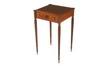 Appraisal: SIDE TABLE - Circa custom made replica of a fine