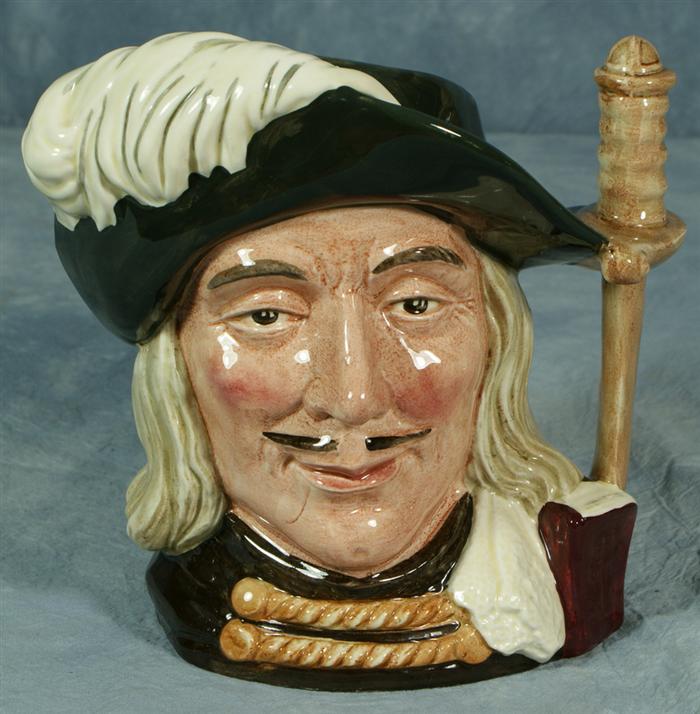 Appraisal: Royal Doulton mug D Aramis no damage tall Estimate -