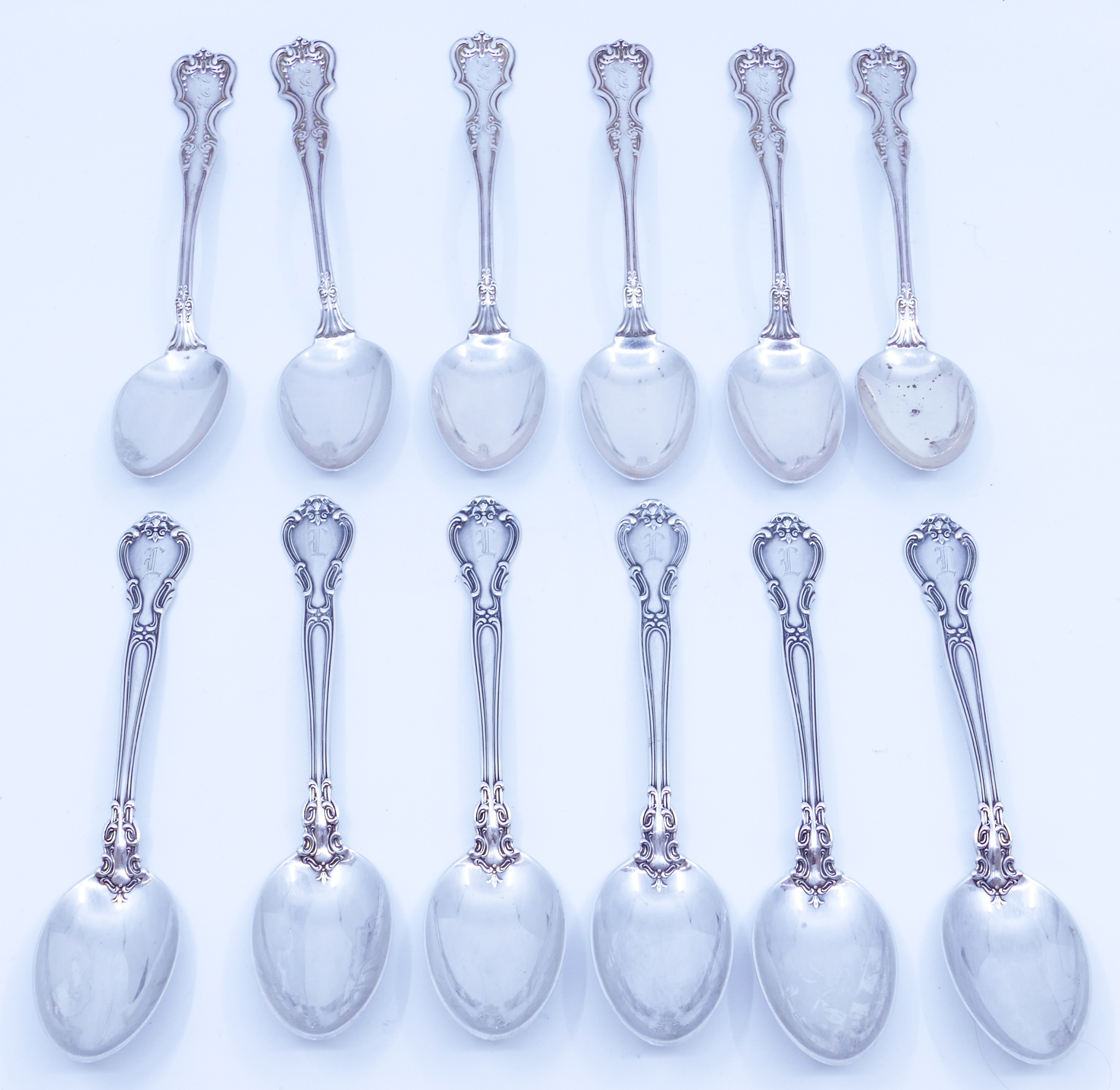 Appraisal: Sets American Sterling Spoons etc - Grams TW