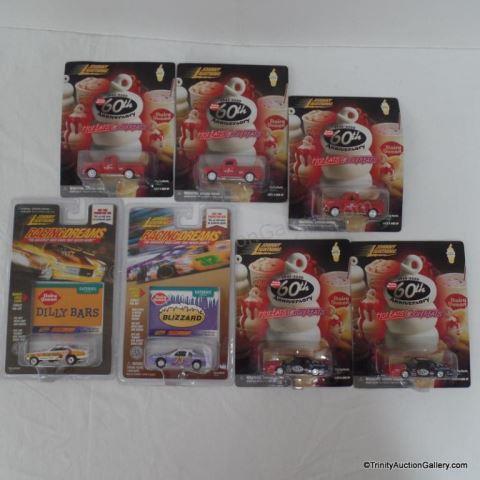 Appraisal: Johnny Lightening Dairy Queen Diecast Models NIP Includes Johnny lightening