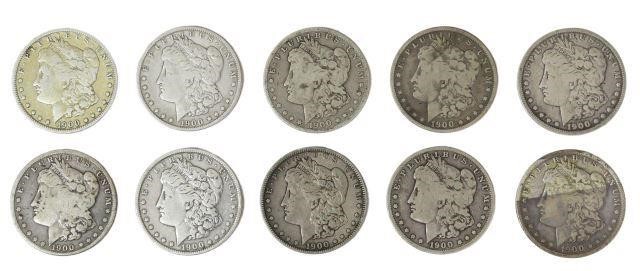 Appraisal: lot of U S Morgan Silver Dollars 'O'