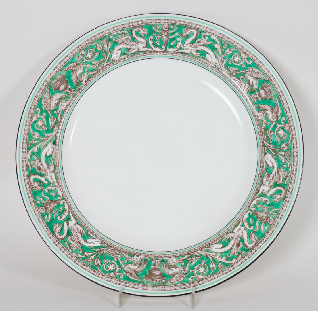 Appraisal: Wedgwood china charger in the Florentine pattern in Diam Condition