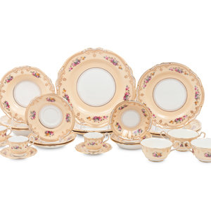 Appraisal: A Spode Parcel Gilt Porcelain Dinner Service Retailed by Tatman