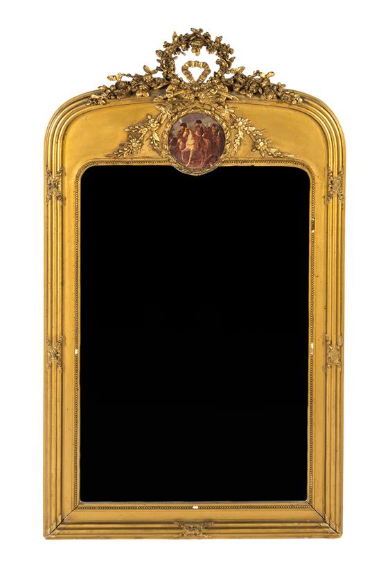 Appraisal: Sale Lot An Empire Style Giltwood Pier Mirror th th