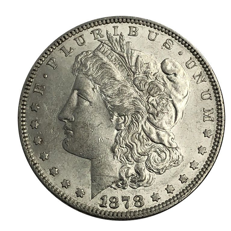 Appraisal: TF Morgan Silver Dollar Coin Tail Feathers