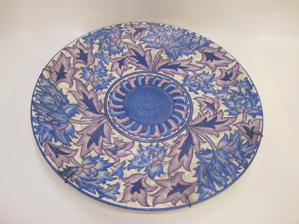 Appraisal: Large Charlotte Rhead Crown Ducal charger