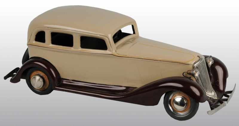 Appraisal: Pressed Steel Cor Cor Streamline Coupe Toy Description Professional restoration