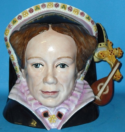 Appraisal: Royal Doulton Prototype Colourway Large Character Jug Queen Mary not