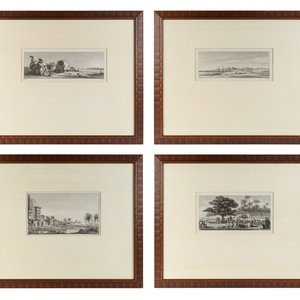 Appraisal: After Jean-Baptiste Pillement French - A Set of Eight Engravings