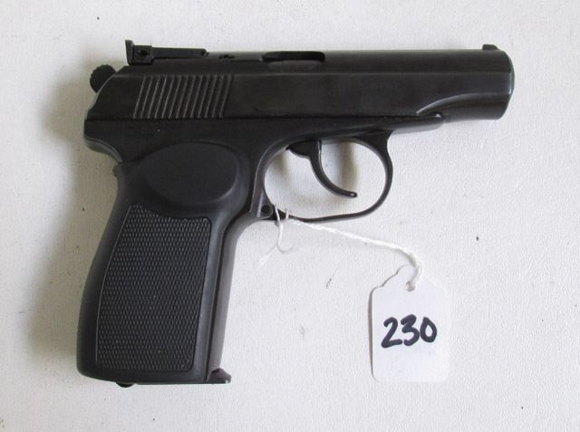 Appraisal: RUSSIAN MAKAROV DOUBLE ACTION SEMI AUTOMATIC PISTOL acp caliber barrel