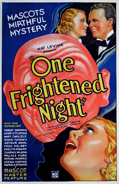 Appraisal: One Frightened Night Mascot Pictures R- s original release date