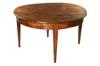 Appraisal: PERIOD ENGLISH DEMILUNE TABLE - Georgian Period Country Hepplewhite Demilune