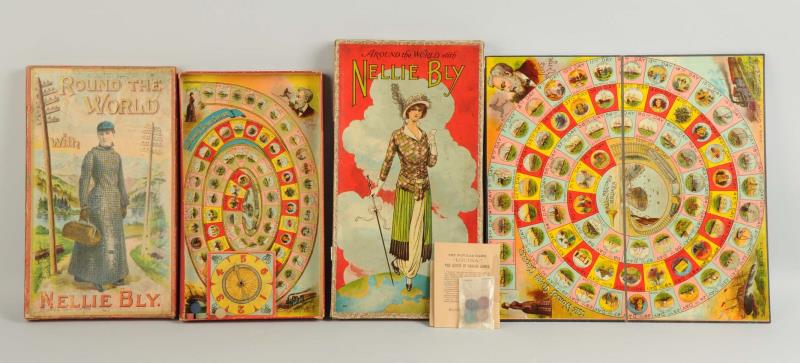 Appraisal: Lot Of Early McLoughlin Brothers Games Around the World with