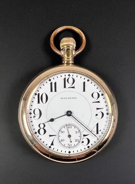 Appraisal: WALTHAM JEWEL POCKETWATCHAmerican Waltham Watch Co Grade openface pocket watch