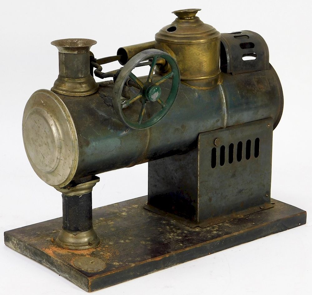 Appraisal: Antique Krauss and Mohr Steam Engine Germany Early th Century