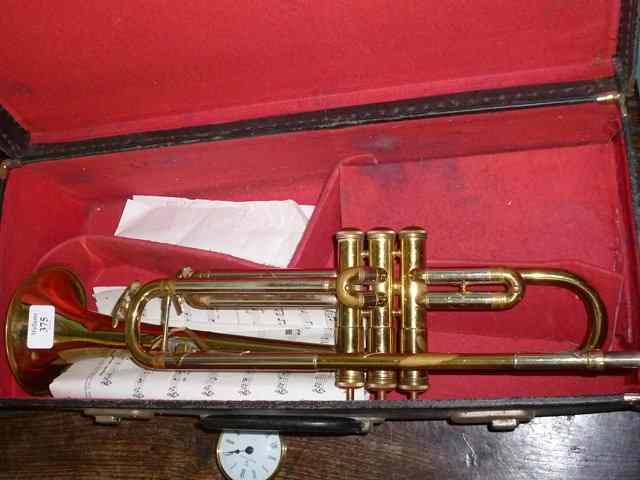 Appraisal: A BOOSEY HAWKES ENGLAND REGENT TRUMPET AF in case