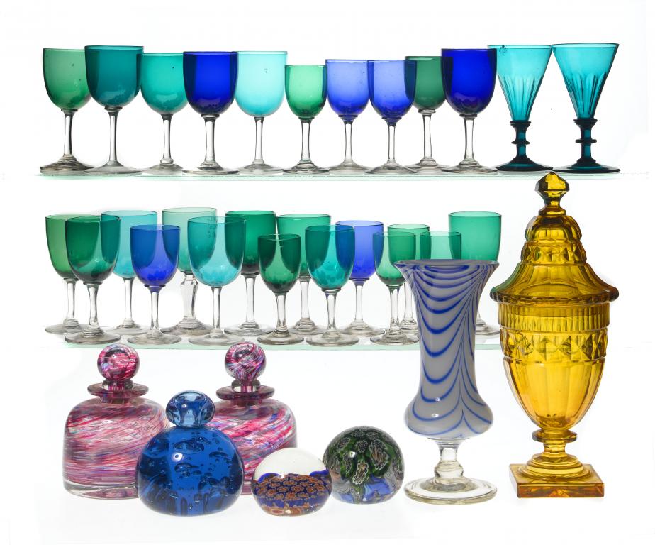 Appraisal: A GROUP OF VICTORIAN AND CONTINENTAL GLASS comprising twenty one