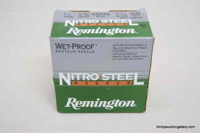 Appraisal: Remington Nitro Steel ga Magnum Shot ShellsFull box of Remington