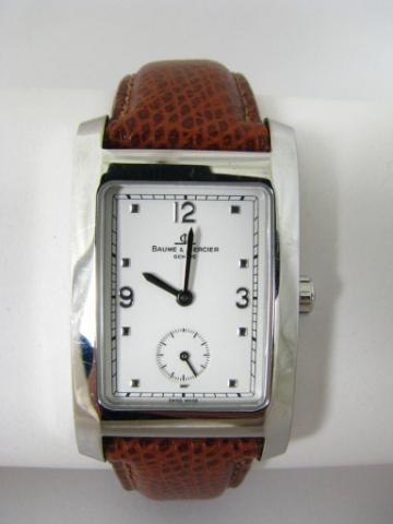 Appraisal: Baume Mercier Hampton watch with a Swiss quartz movement in