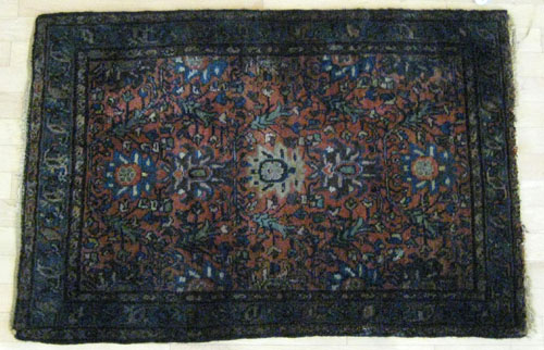 Appraisal: Two Hamadan carpets ca ' x ' and ' x