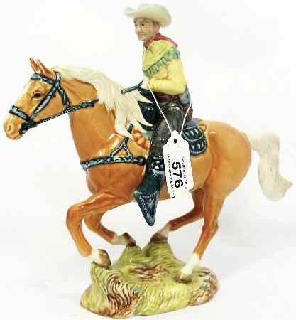 Appraisal: Beswick Model of a Cowboy on Galloping Horse