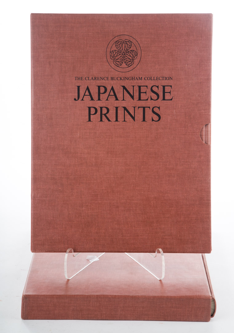 Appraisal: Book Clarence Buckingham Japanese Prints Art Institute of Chicago two