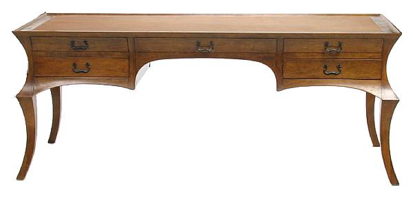 Appraisal: A Rose Tarlow desk height in width ft depth in