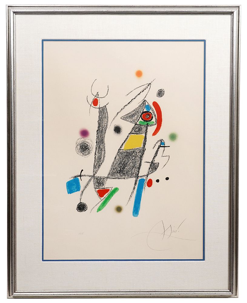 Appraisal: Joan Miro 'Maravillas con Variaciones Acr sticas' Joan Miro Spain