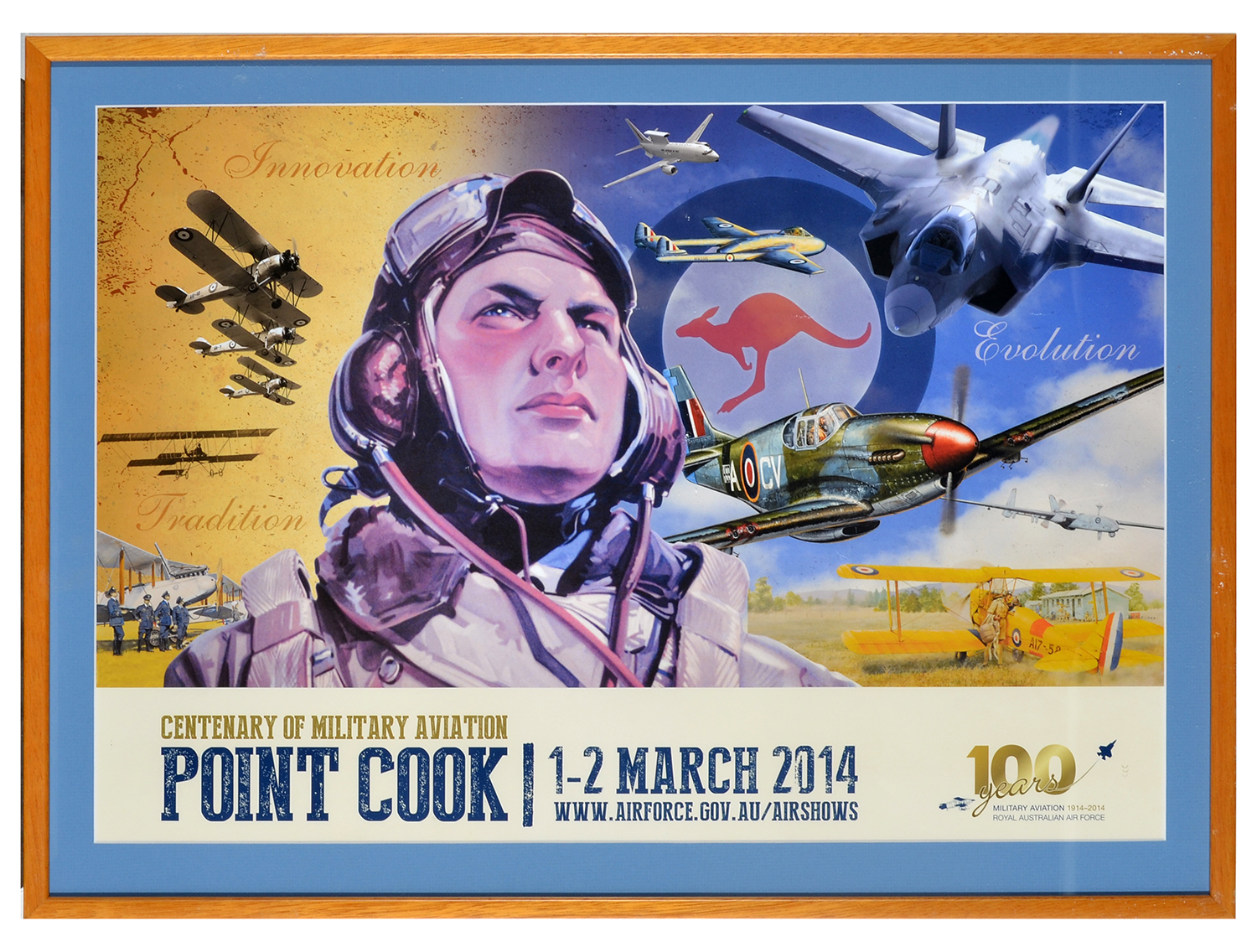 Appraisal: CENTENARY OF AVIATION COMMEMORATIVE POSTER X CMS