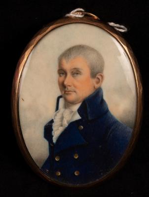 Appraisal: Manner of George Engleheart - Portrait Miniature of a Gentleman