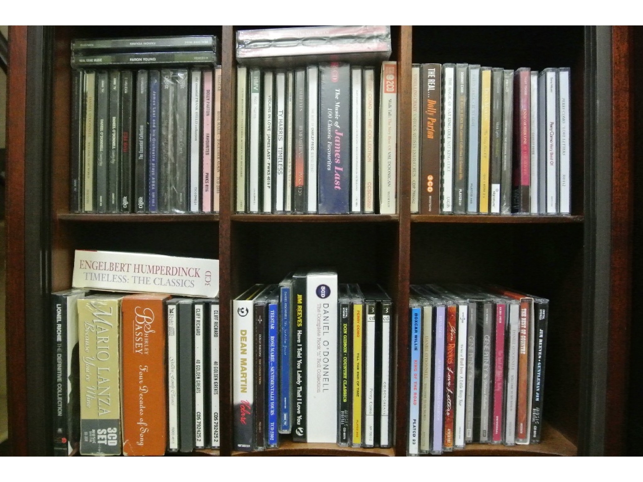 Appraisal: A large collection of CDs including many country and western