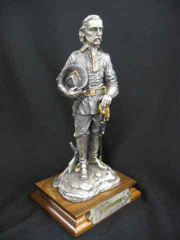 Appraisal: Chilmark Civil War Pewter Figurine ''George A Custer'' by Frances