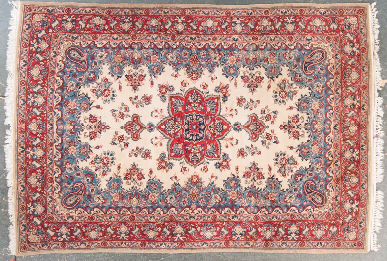 Appraisal: Goum rug approx x Iran circa