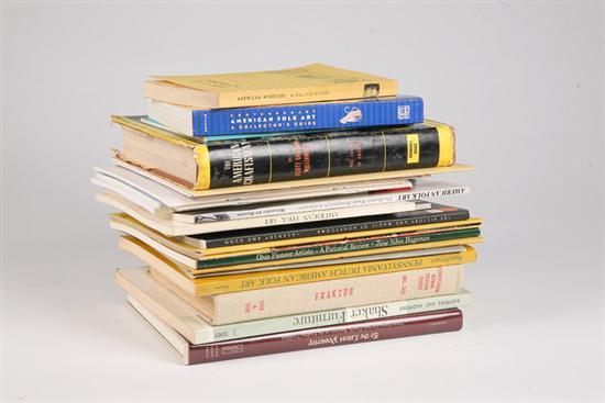 Appraisal: FORTY-TWO ANTIQUES REFERENCE BOOKS