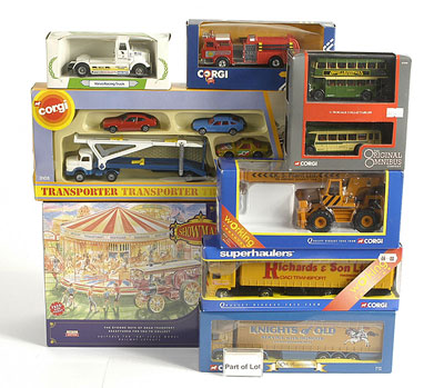 Appraisal: Corgi group of Vehicles - including No C Bus Set