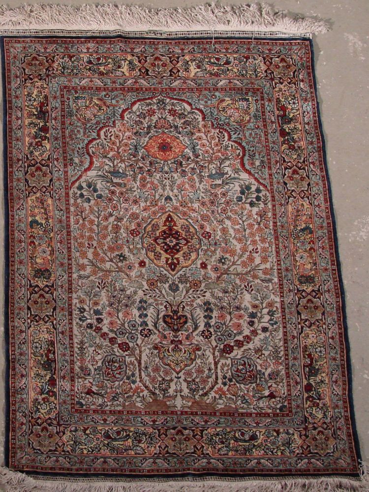 Appraisal: ORIENTAL RUG TURKISH IN PERSIAN PRAYER DESIGN ' x '