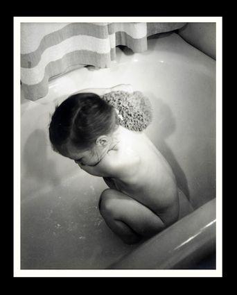 Appraisal: EDWARD STEICHEN - CHILD BATHING Photograph x in on Eastman