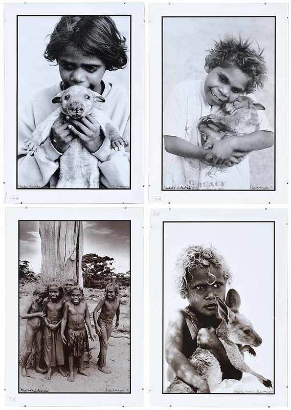 Appraisal: After Alastair McNaughton British b Four reproductions of Australian photographs