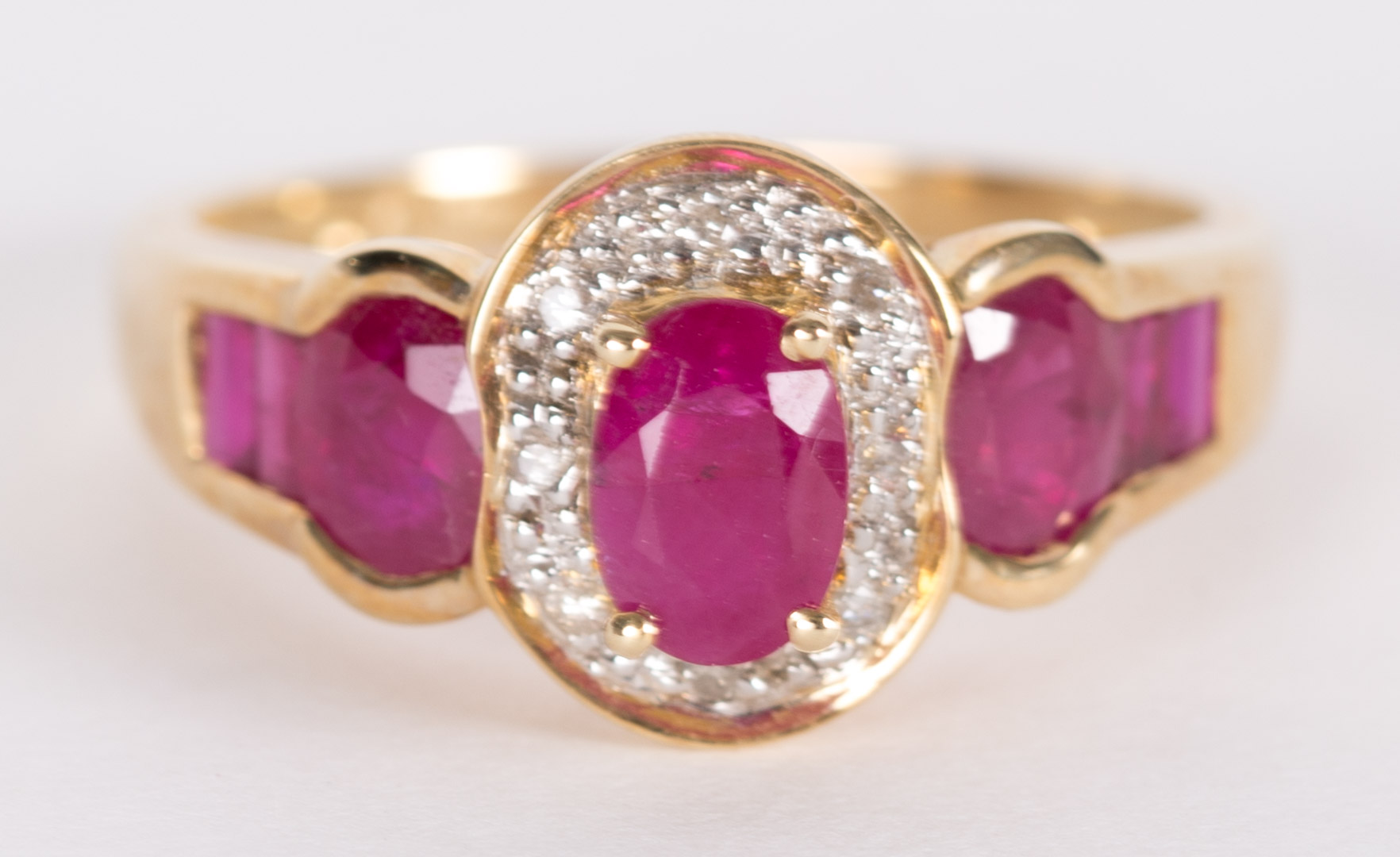 Appraisal: A Thai Ruby Ring set in K size