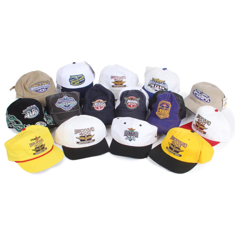 Appraisal: LOT OF BRICKYARD HATS H X W X D ONE