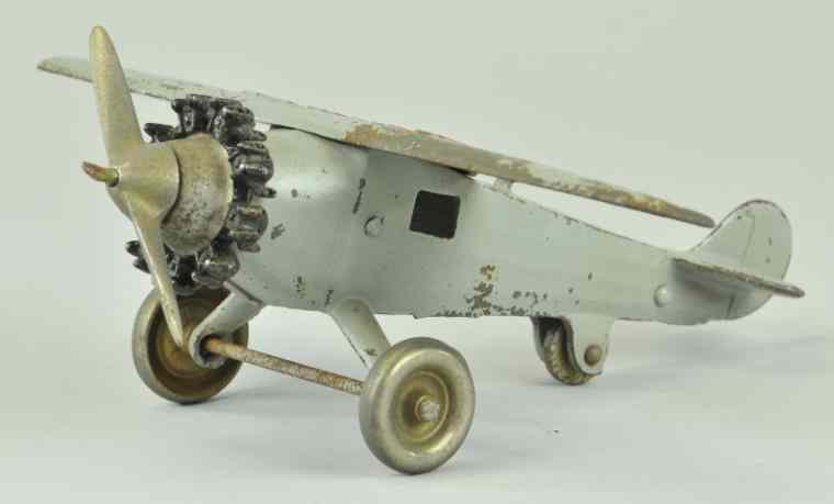 Appraisal: HUBLEY ''LINDY'' AIRPLANE Late 's cast iron classic toy airplane