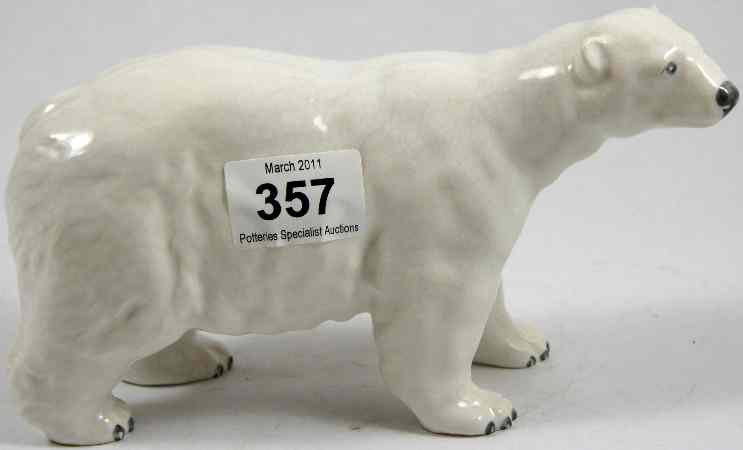 Appraisal: Beswick Model of a Polar Bear crazed