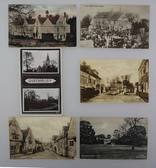 Appraisal: Gloucestershire An album of postcards including many views of Painswick