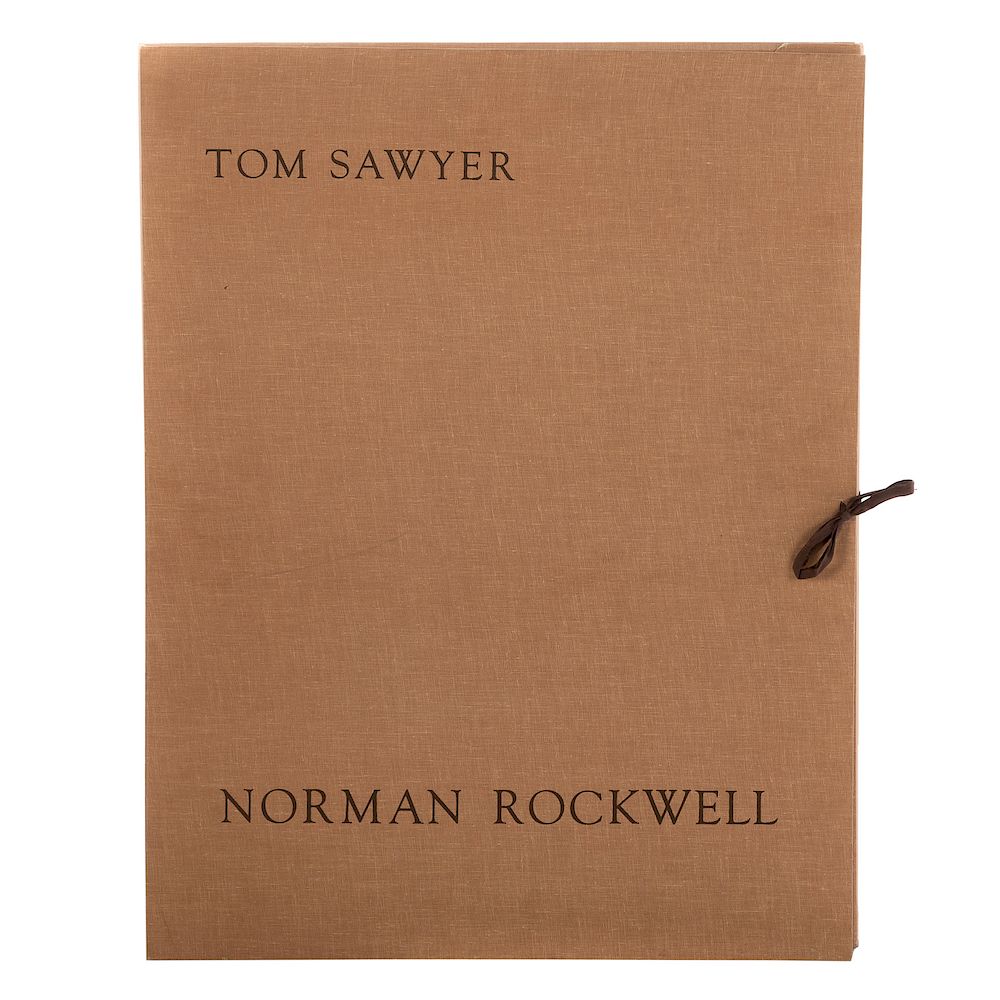 Appraisal: Norman Rockwell Tom Sawyer Norman Perceval Rockwell American - Complete