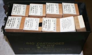 Appraisal: approx rounds of x Soviet ammo Russian import approx rounds