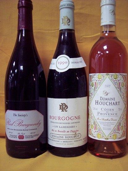 Appraisal: Red Burgundy Wine Society bottlesBourgogne Les Lameroses Meursault bottlesDoumaine Houchart